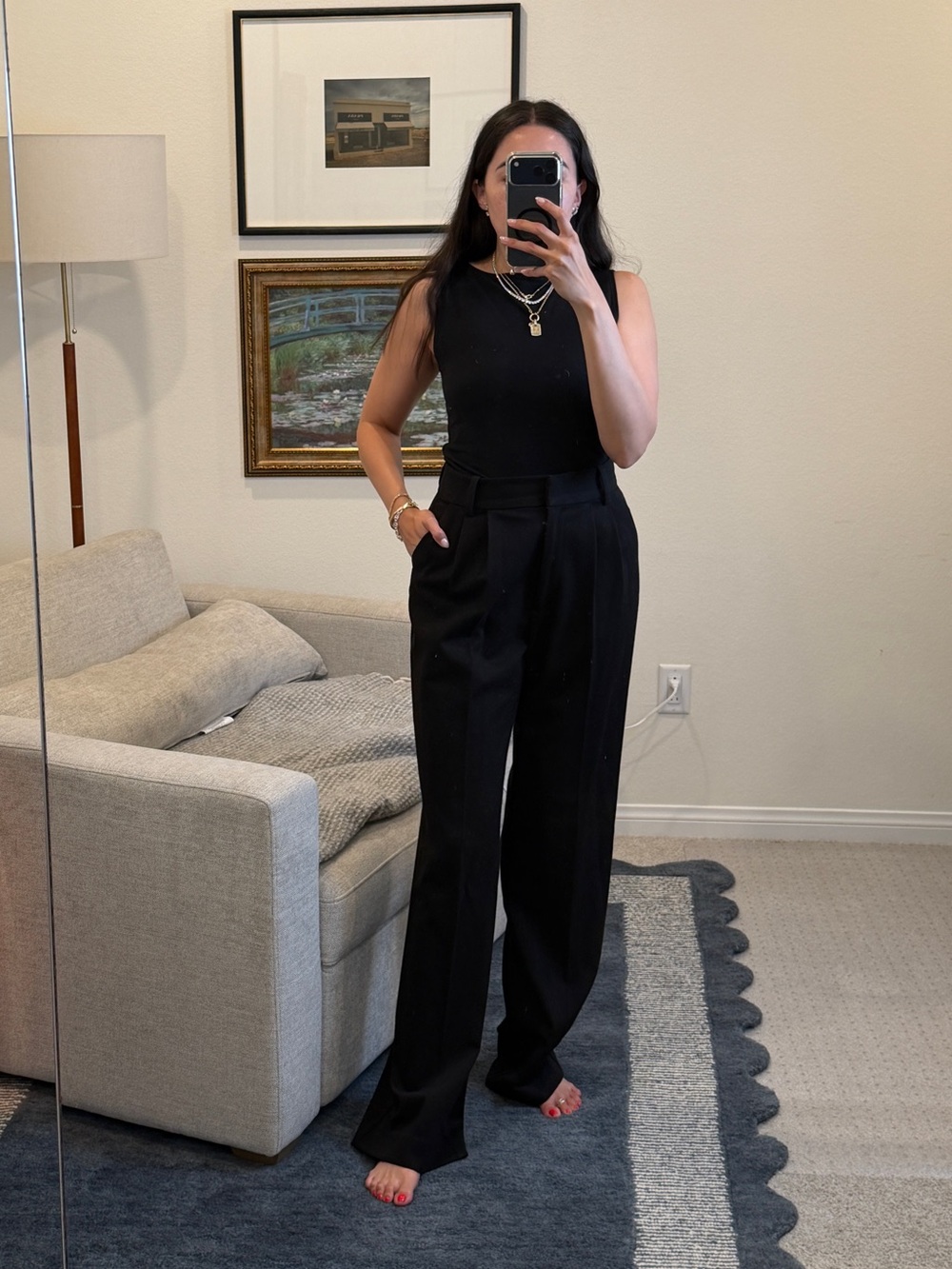 The Favorite High-Waisted Pleated Pants